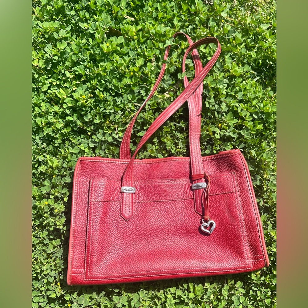 Red Leather Women's Bag